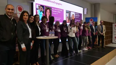 Les participantes du Rallye Aïcha des Gazelles lors du dernier coaching Bosch à Saint-Ouen