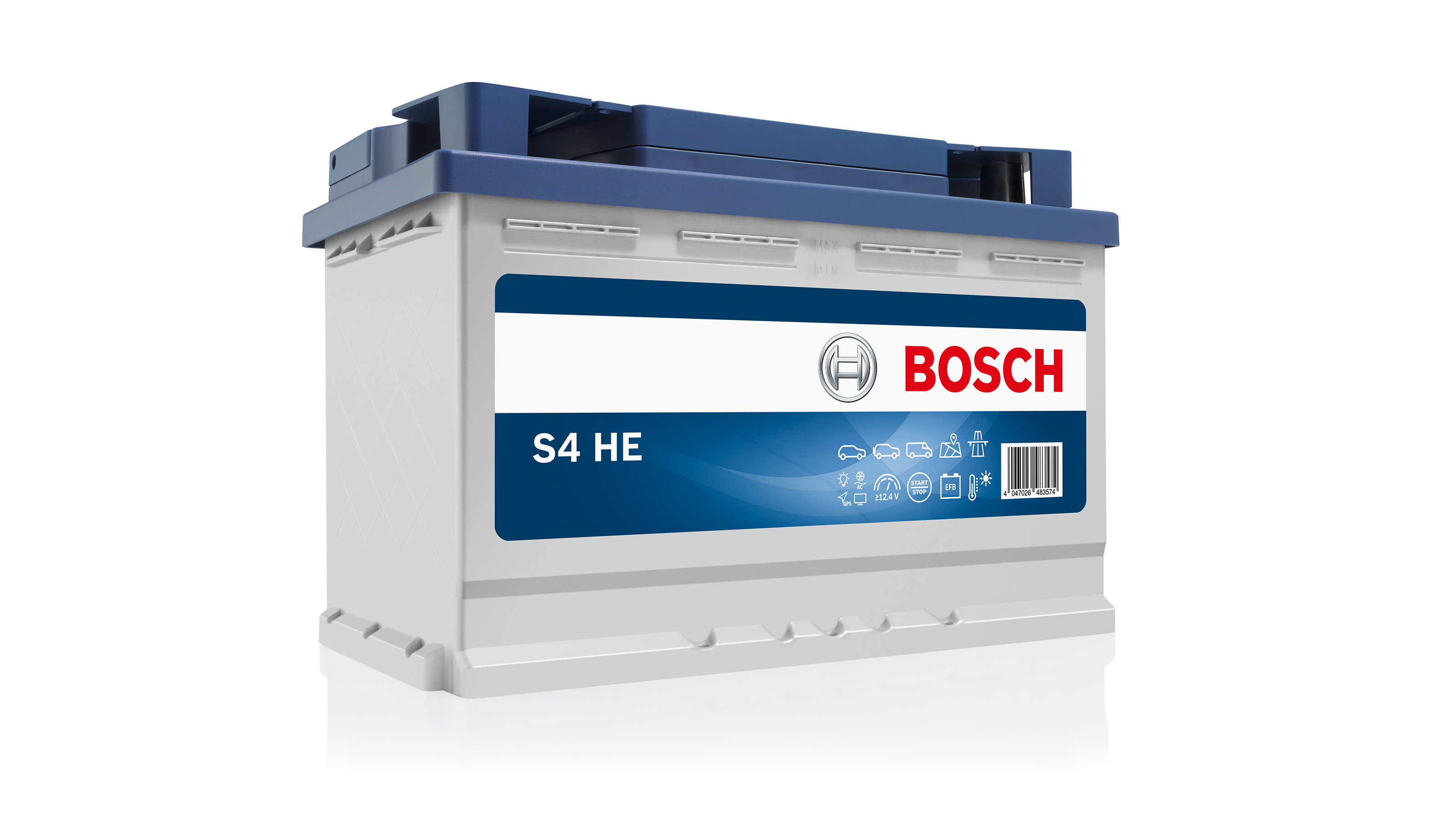 Batterie de démarrage S4HE EFB (Enhanced Floaded Battery)