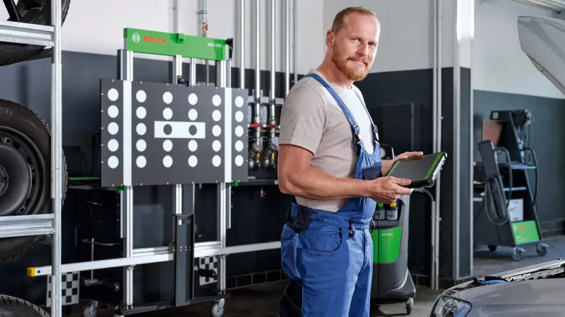 Η ακριβής και αποδοτική διαγνωστική λύση της Bosch παρέχει στα συνεργεία βελτιστοποιημένες διαδικασίες και υψηλή ποιότητα υπηρεσιών.