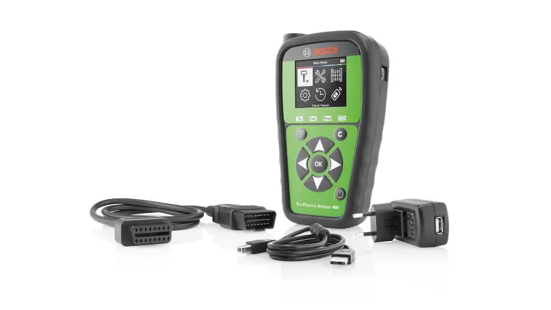 Tire Pressure Analyzer 400 mit Zubehör