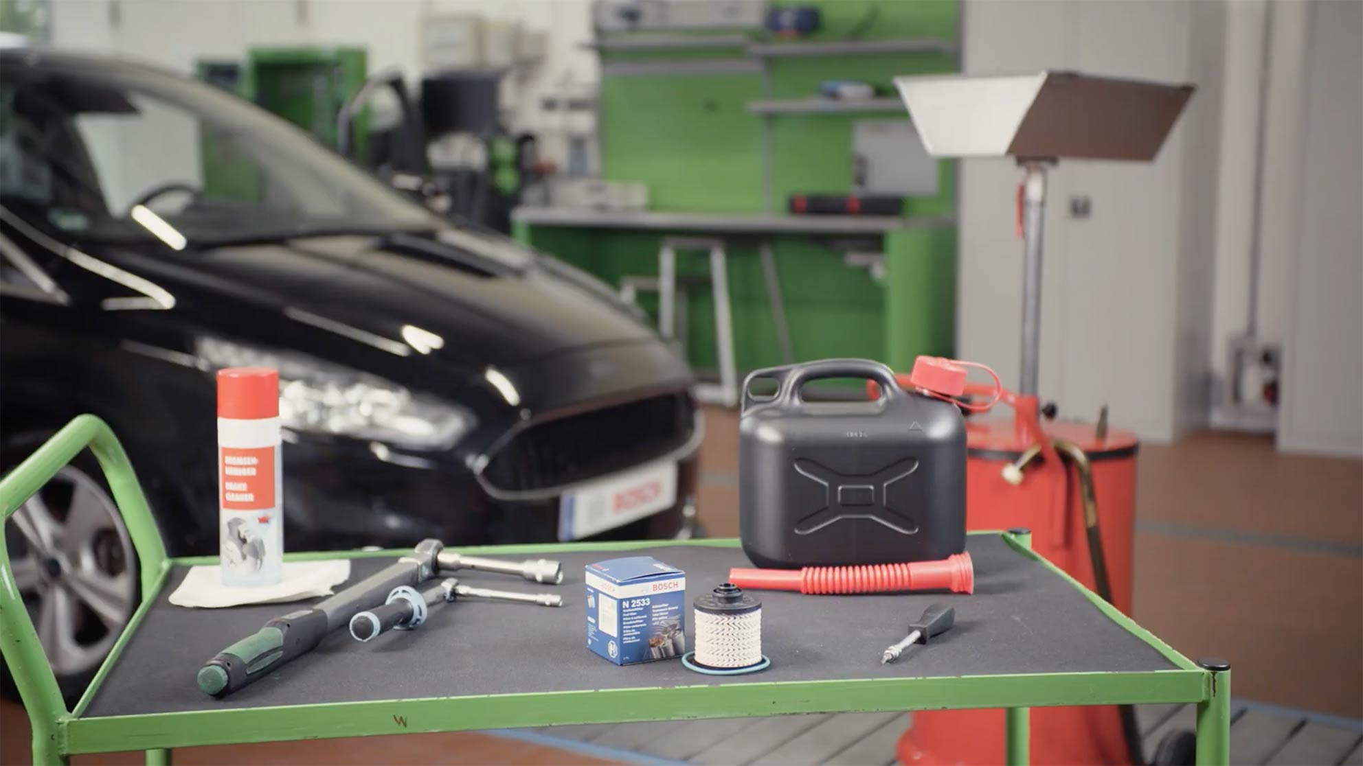 Výmena palivového filtra