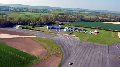 Juvincourt proving ground in France