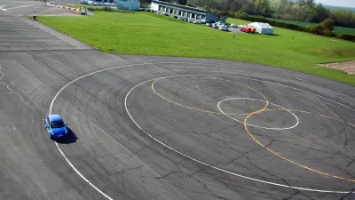 Juvincourt proving ground in France